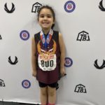 Fifth Place - 5/6 Year Old Girls Long Jump