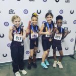 8th Place - 9-10 Year Old Girls 4X200 meter relay